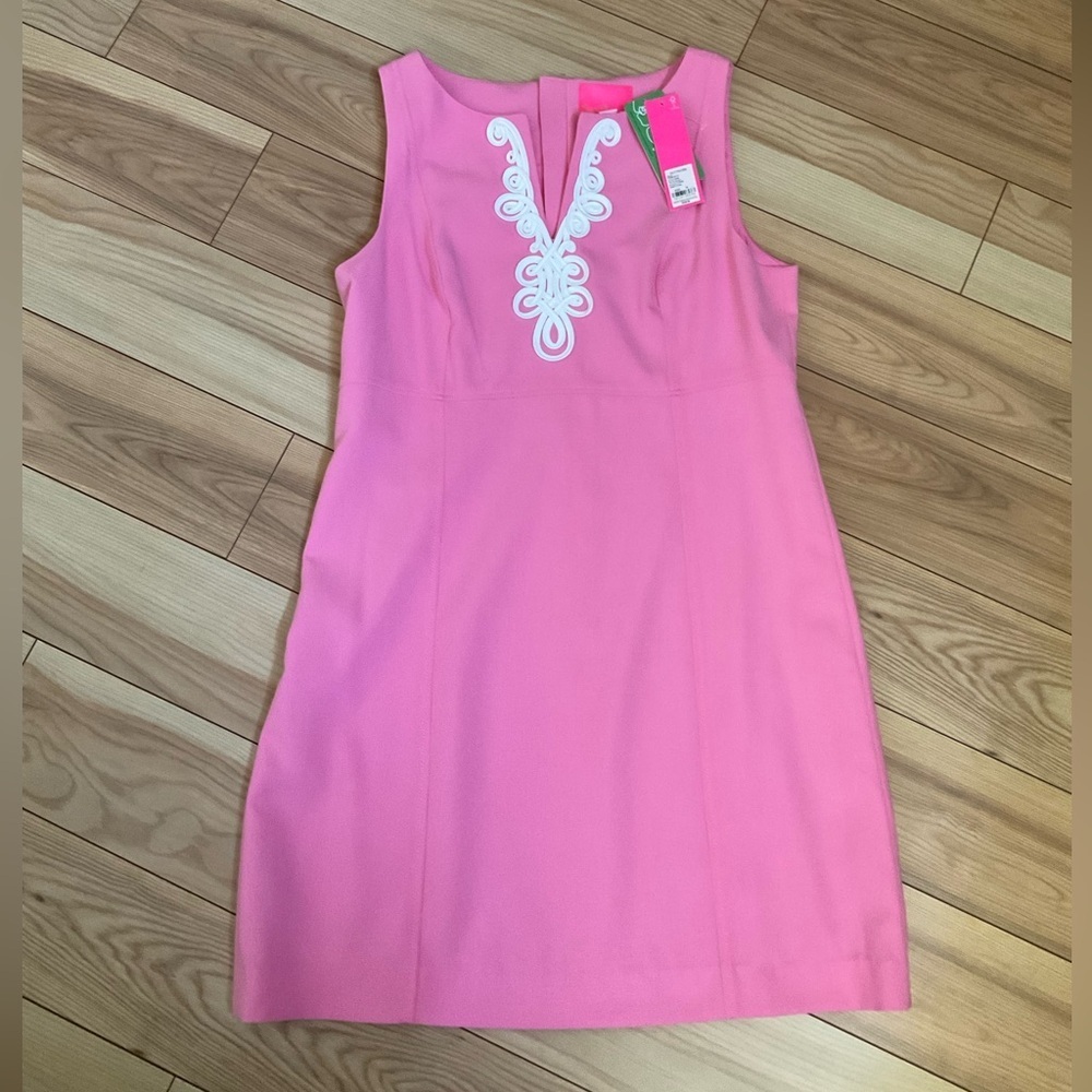 NWT Lilly Pulitzer,Trini shift, size 14, Confetti pink